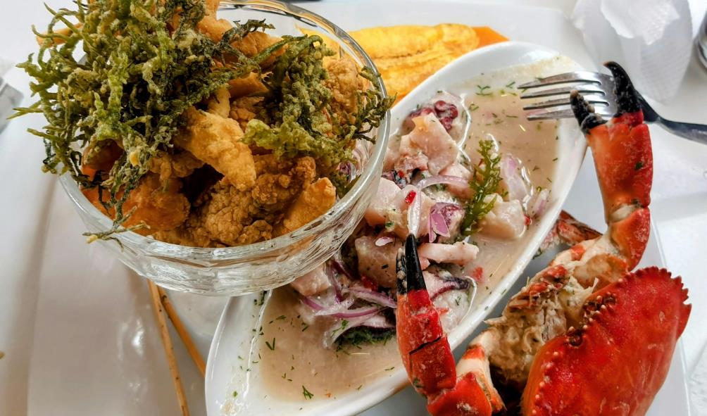 Panama marine cuisine 