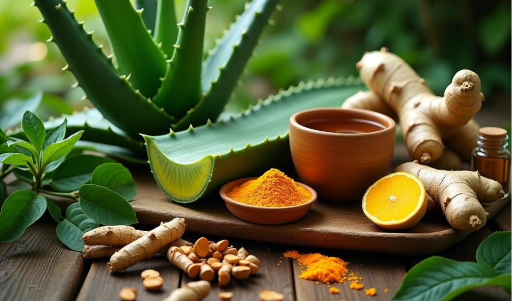 Fresh tropical ingredients 
