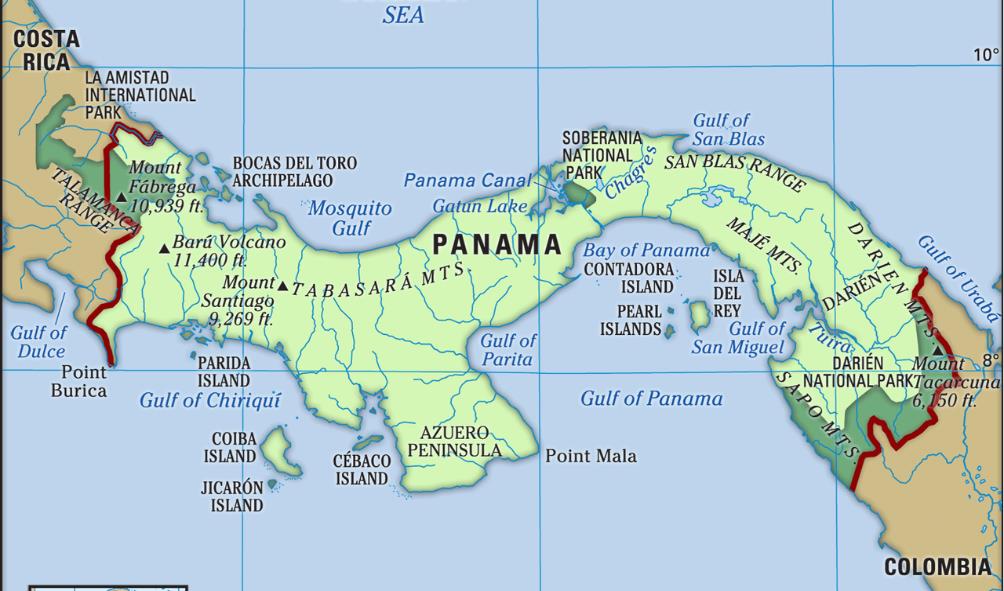 Panama food ingredients