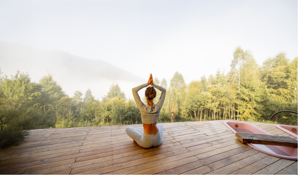 Panama outdoor yoga